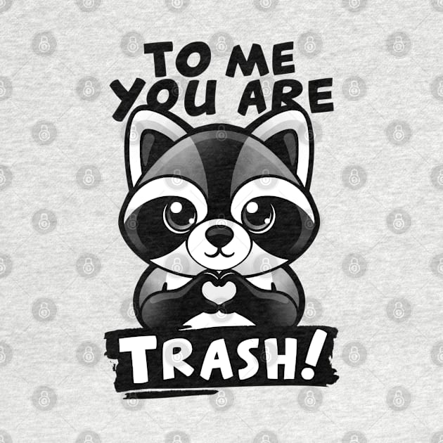 Raccoon trash lover by NemiMakeit